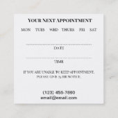 Tattoo Salon Visitekaartje (Achterkant)