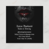 Tattoo Salon Visitekaartje (Voorkant)