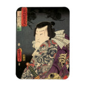 Tattoo Samurai Fine Art Magneet (Verticaal)
