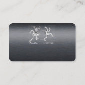 Tattoo Sjabloon Business Car Visitekaartje (Achterkant)