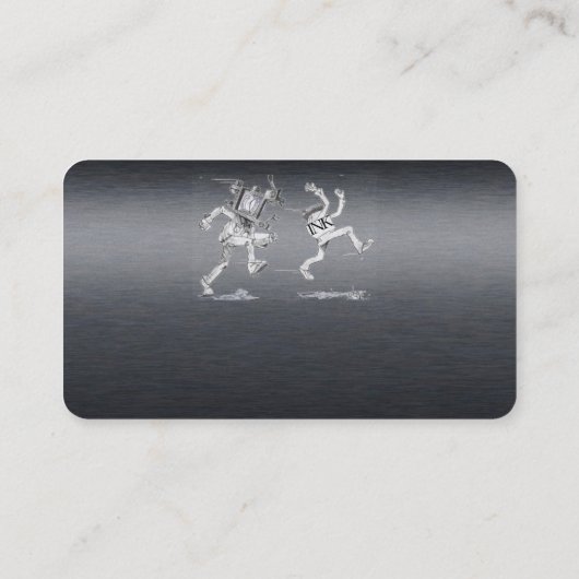 Tattoo Sjabloon Business Car Visitekaartje (Achterkant)