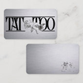 Tattoo Sjabloon Mighty, 3,5 x 2,5-inch Business Ca Visitekaartje (Voorkant / Achterkant)