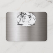 Tattoo Sjabloon Mighty, 3,5 x 2,5-inch Business Ca Visitekaartje (Achterkant)