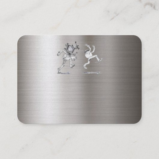 Tattoo Sjabloon Mighty, 3,5 x 2,5 inch Visitekaartje (Achterkant)