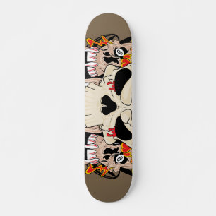 Tattoo Skull Acht Ball Old School Skateboard