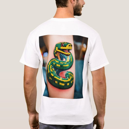 Tattoo Snake T-shirt (Achterkant)