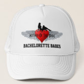 Tattoo stijl bachelorette trucker pet (Voorkant)