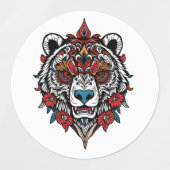 Tattoo stijl dierlijke Stickers (Design 1)