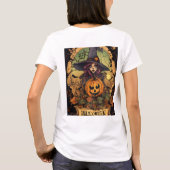 Tattoo stijl Halloween T-shirt (Achterkant)