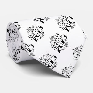 Tattoo Stijl Klasse van 2025 Afstuderen Stropdas