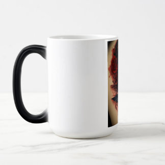 Tattoo stijl roos kompas mooi evoking magische mok