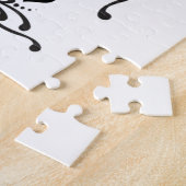 Tattoo-stijl Scroll Black Spades Thunder_Cove Legpuzzel (Zijkant)