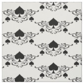 Tattoo-stijl Scroll Black Spades Thunder_Cove Stof (Swatch)