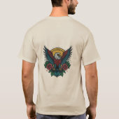 Tattoo stijl t-shirt (Achterkant)