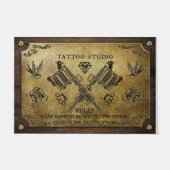 Tattoo Studio Doormat, Tattoo Lovers Deurmat (Voorkant)