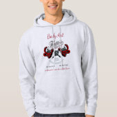 Tattoo Studio - Kreukgegoten overhemd Hoodie (Voorkant)