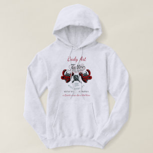 Tattoo Studio - Kreukgegoten overhemd Hoodie