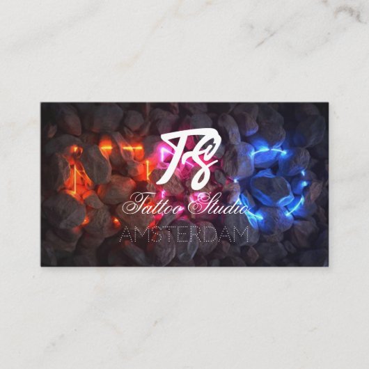 Tattoo Studio Visitekaartje (Voorkant)