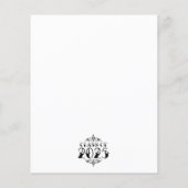 Tattoo Style Class of 2025 Afstuderen Aankondiging (Achterkant)