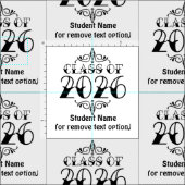 Tattoo Style Class of 2026 Graduation Stof (Delen)