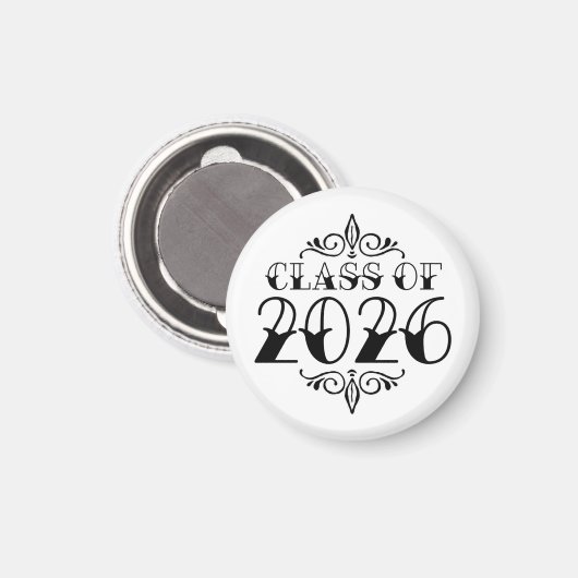 Tattoo Style Class van 2026 Afstuderen Magneet (Voorkant / Achterkant)