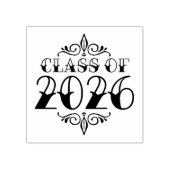 Tattoo Style Class van 2026 Afstuderen Rubberstempel (Afrduk)