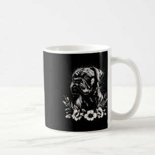 Tattoo Style Lover Boxer Retro Dog _1 Koffiemok