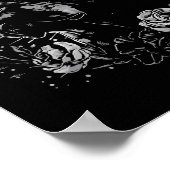 Tattoo Style Lover Rottweiler Retro Dog Poster (Hoek)