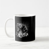 Tattoo Style Lover Teckel Retro Dog Koffiemok (Links)