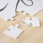 "Tattoo Style Red Rose" Puzzle Legpuzzel (Zijkant)