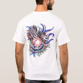 Tattoo Sun Dragon T-shirt (Achterkant)
