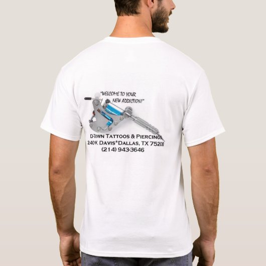 Tattoo T-shirt (Achterkant)