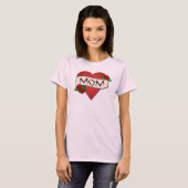 Tattoo T-shirt voor mam (Voorkant volledig)