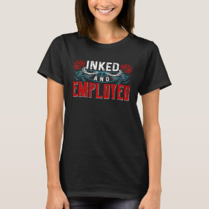 Tattoo tatoeage, gebrand t-shirt