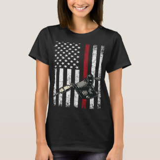Tattoo Tattoo Artiest USA Flag Tattooed Girl T-shirt