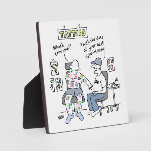 Tattoo Theme Funny Tattooist Fotoplaat