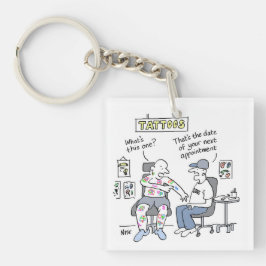 Tattoo Theme Funny Tattooist Sleutelhanger