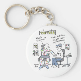 Tattoo Theme Funny Tattooist Sleutelhanger