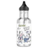 Tattoo Theme Funny Tattooist Waterfles (Rechts)