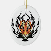 Tattoo Tiger Keramisch Ornament (Rechts)