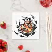 Tattoo Tiger Servetten (Insitu)
