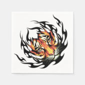 Tattoo Tiger Servetten (Voorkant)