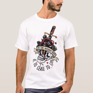 tattoo to live without hope the Death Sull Fle T-shirt
