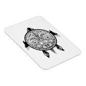 Tattoo Tribale schildpad Magneet (Rechterzijde)