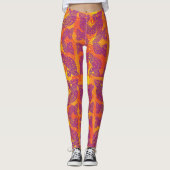 Tattoo uit stammen leggings (Voorkant)