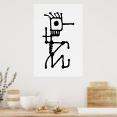 Tattoo uit stammen poster (Keuken)