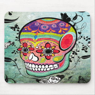Tattoo Urban Muerte Day of the Dead Mousepad Muismat