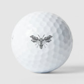 Tattoo van bijen golfballen (Voorkant)