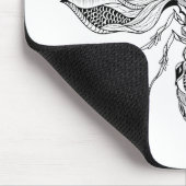 Tattoo van bijen muismat (Hoek)