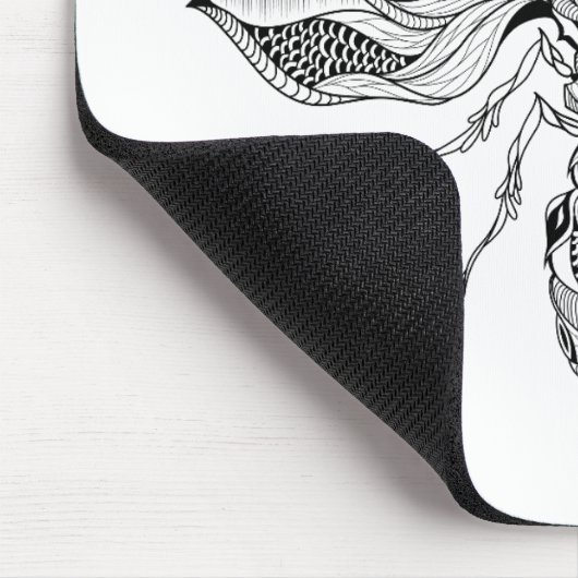 Tattoo van bijen muismat (Hoek)